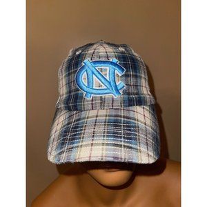 American Eagle Outfitters North Carolina Tar Heels Plaid Pattern Cap Hat NCAA